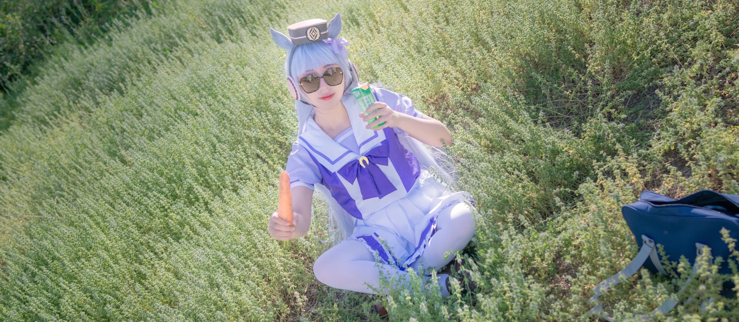 《赛马娘 》黄金船COS写真