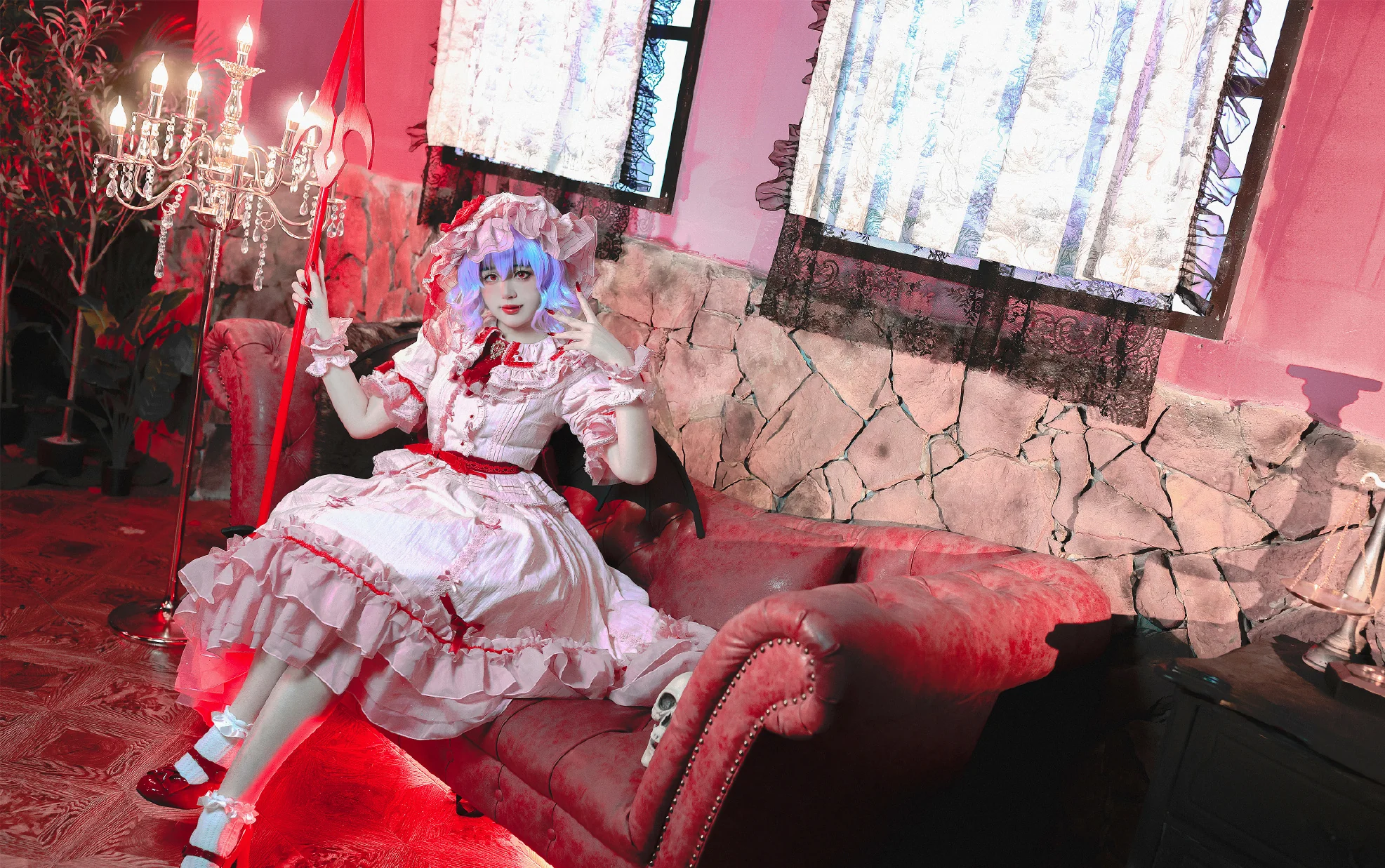 《东方project》蕾米莉亚·斯卡雷特COS写真