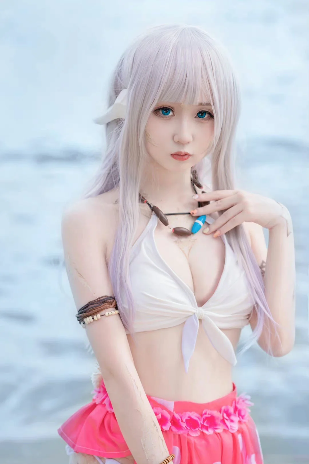 《最终幻想14 》龙娘COS写真