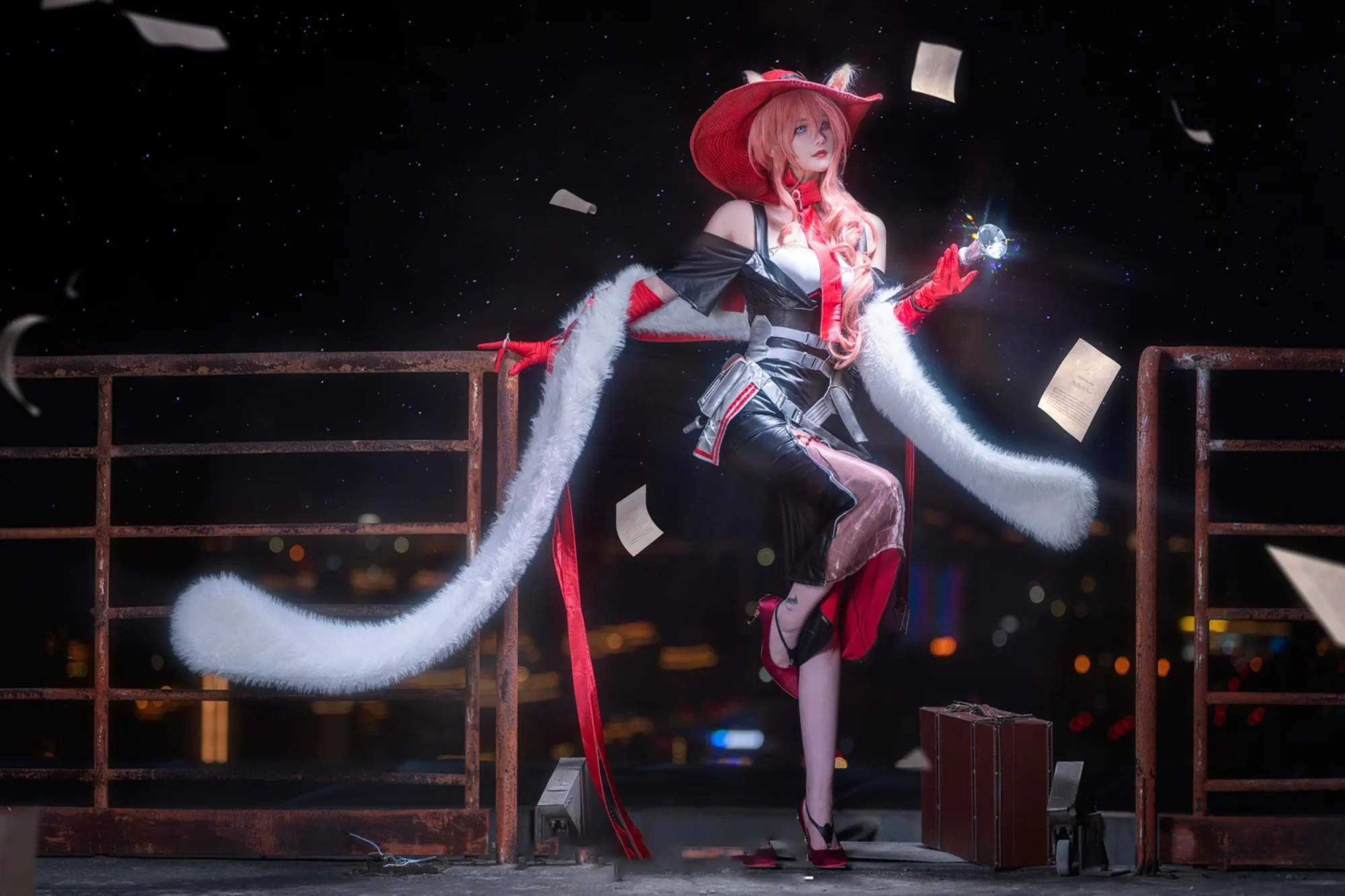 《明日方舟》海蒂COS写真