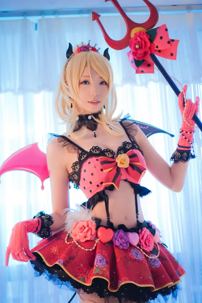 《LOVE LIVE！》绚濑绘里 小恶魔觉醒 COS写真~