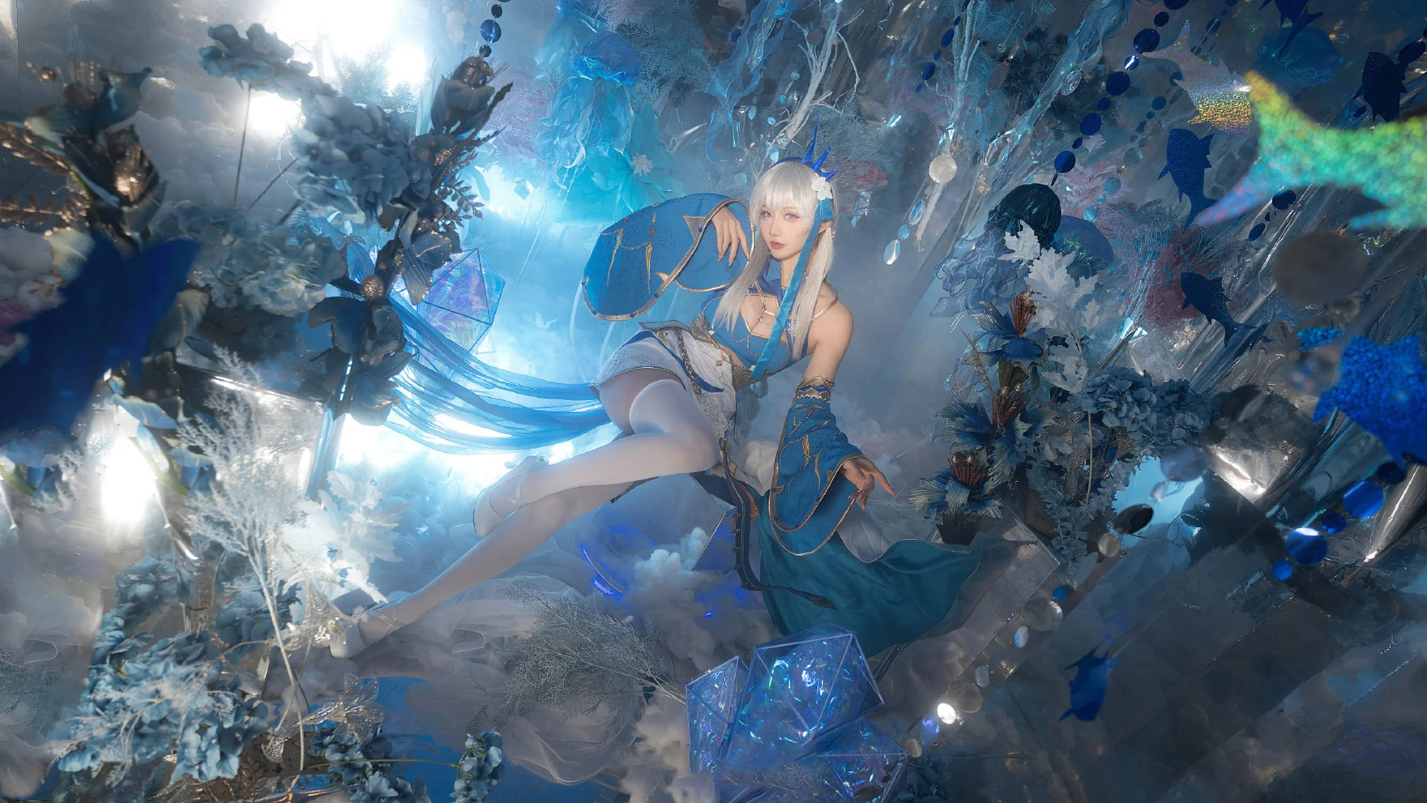 《幻塔》茵海漾晔声 菲欧娜COS写真