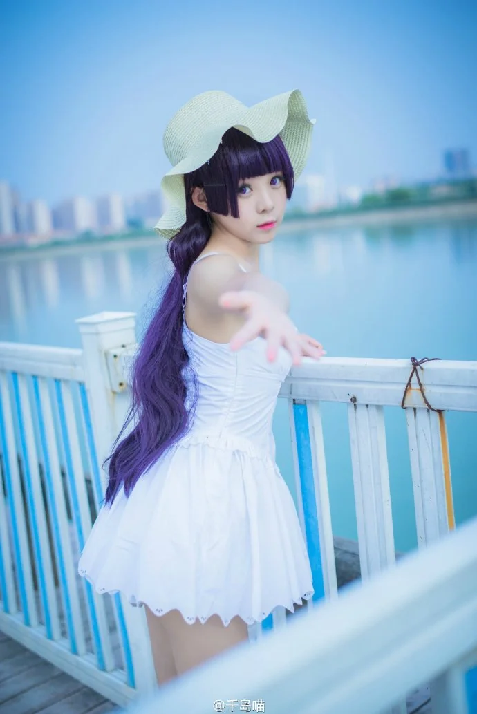 【COS写真】我的妹妹哪有这么可爱 五更琉璃白裙