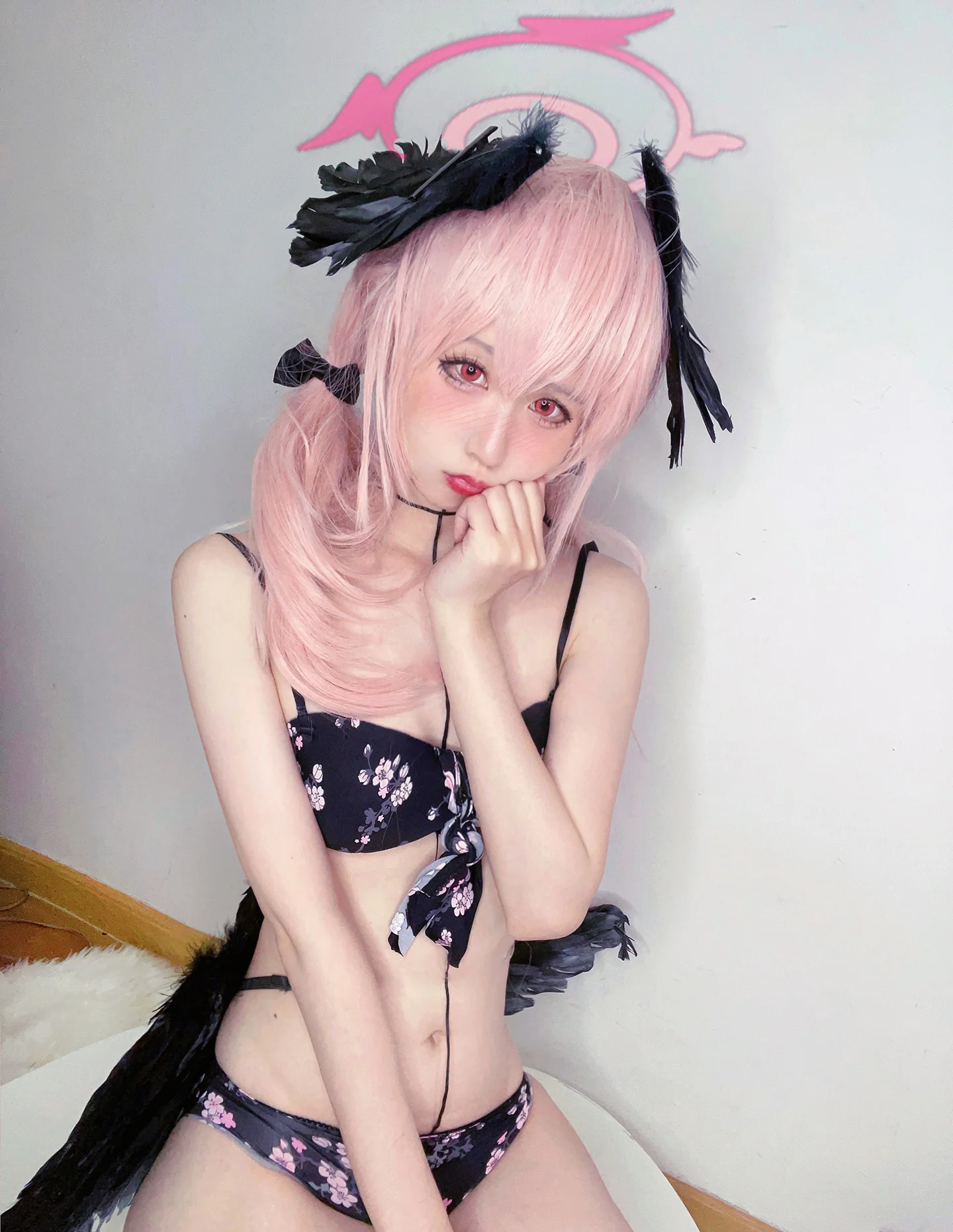 《碧蓝档案 》下江小春泳装COS写真