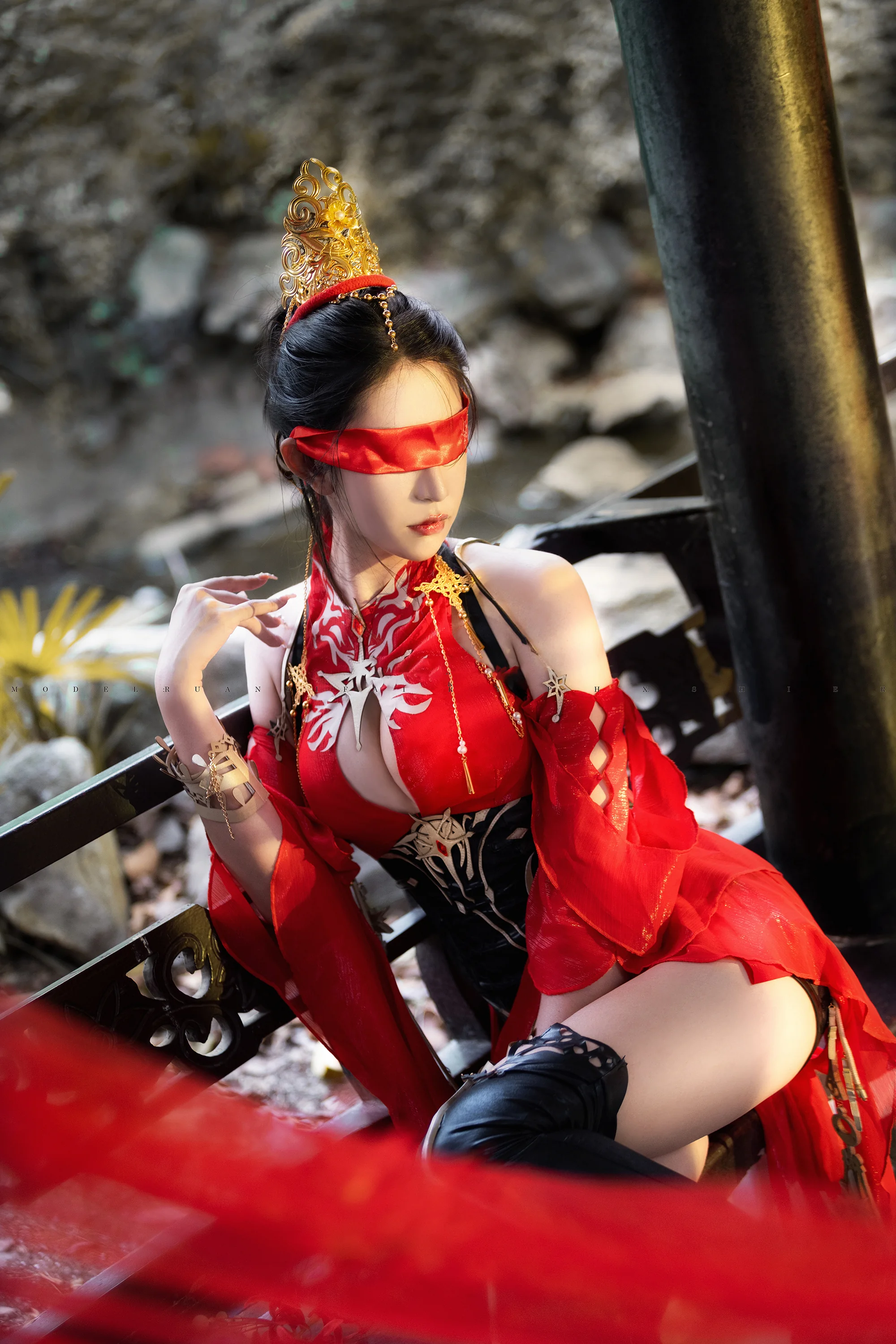 《永劫无间》宁红夜COS写真