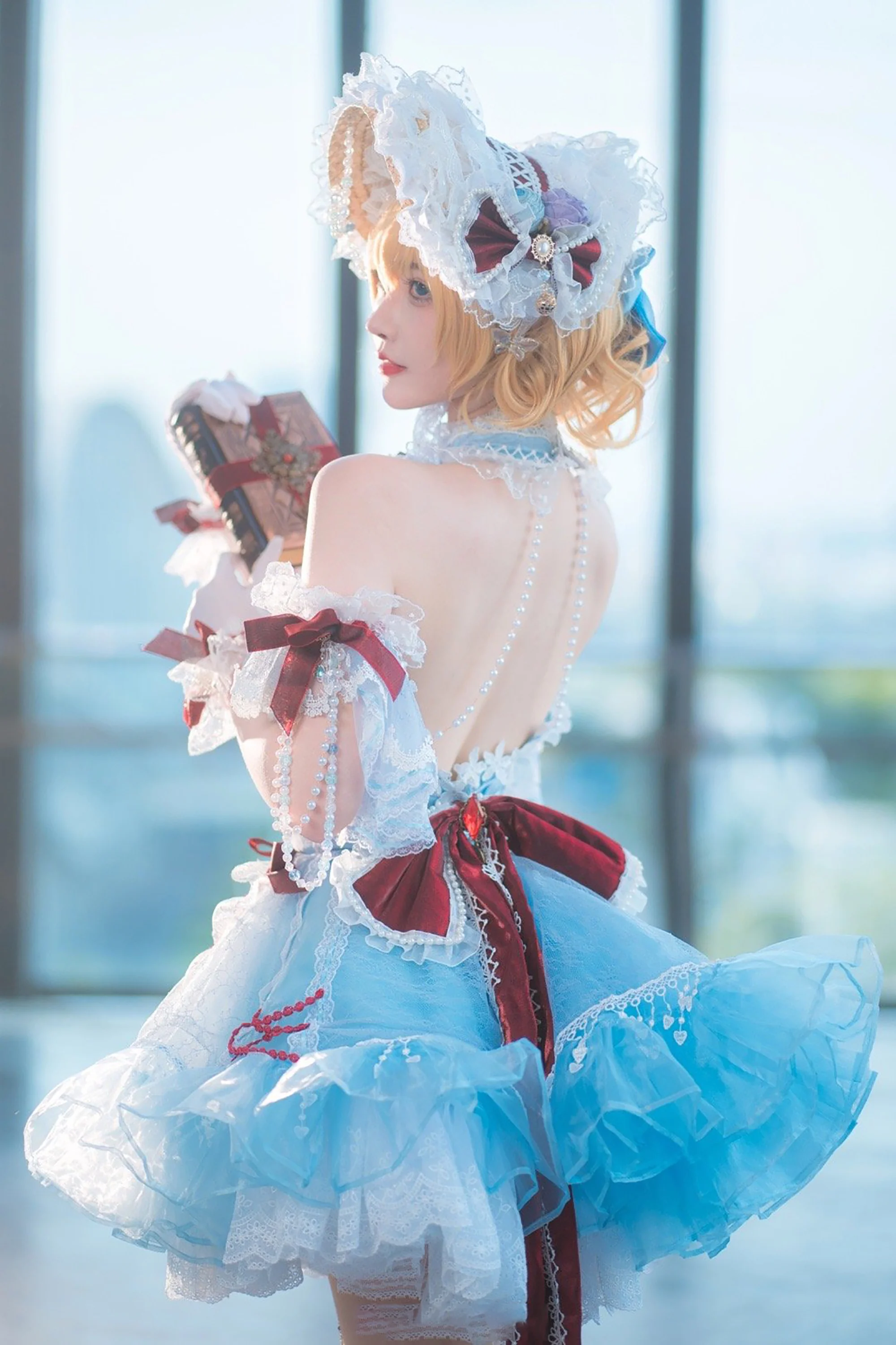 《东方projec》爱丽丝×魔理沙COS写真
