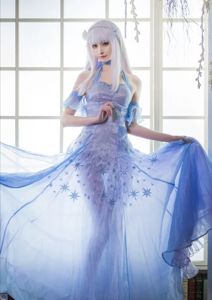 爱蜜莉亚冰晶礼服｜高清图片集