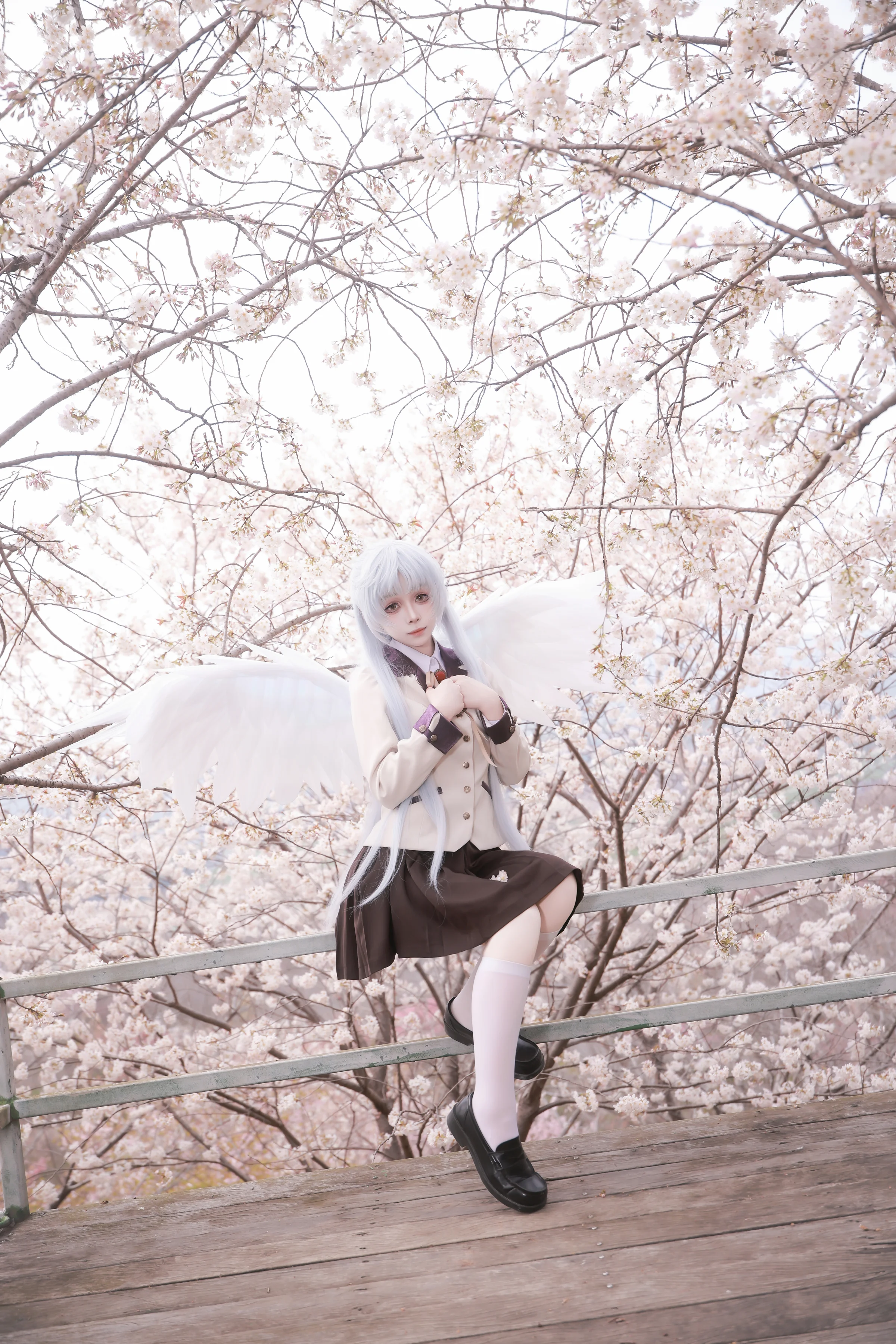 《Angel Beats!》立华奏COS写真
