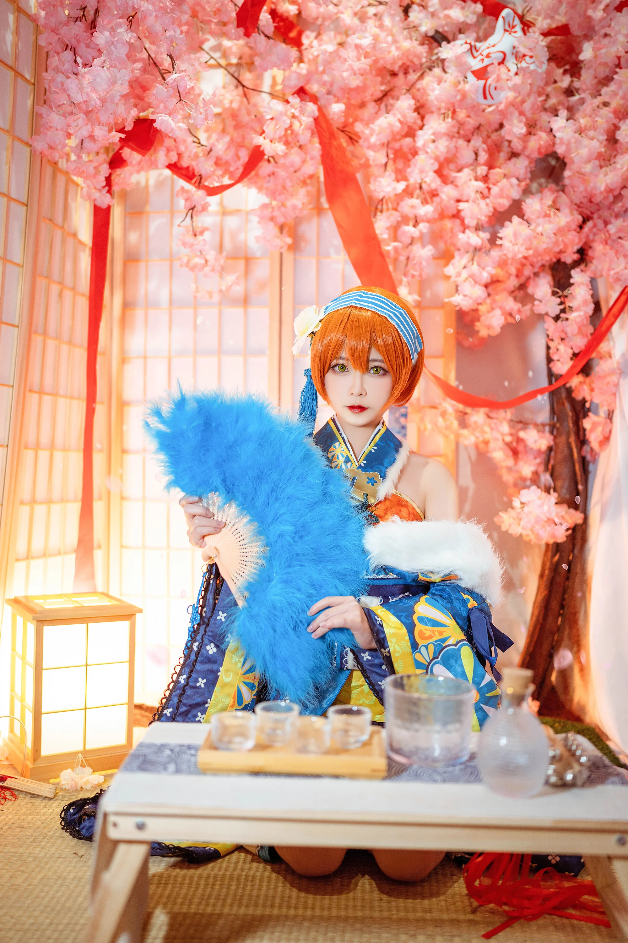 《LoveLive!》 ​星空凛正月和服觉醒 COS写真