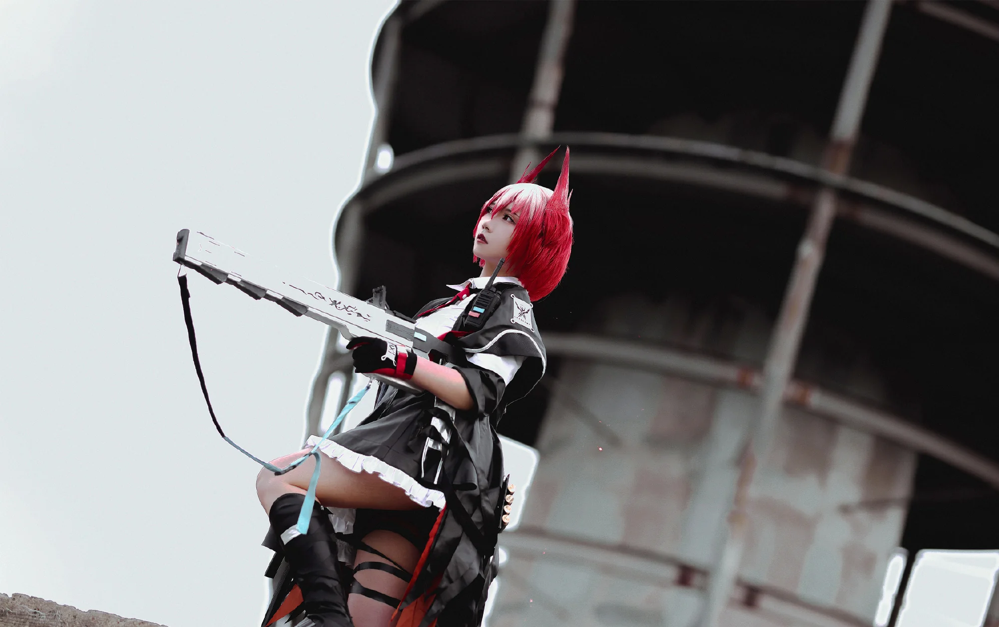 《明日方舟》菲亚梅塔COS写真