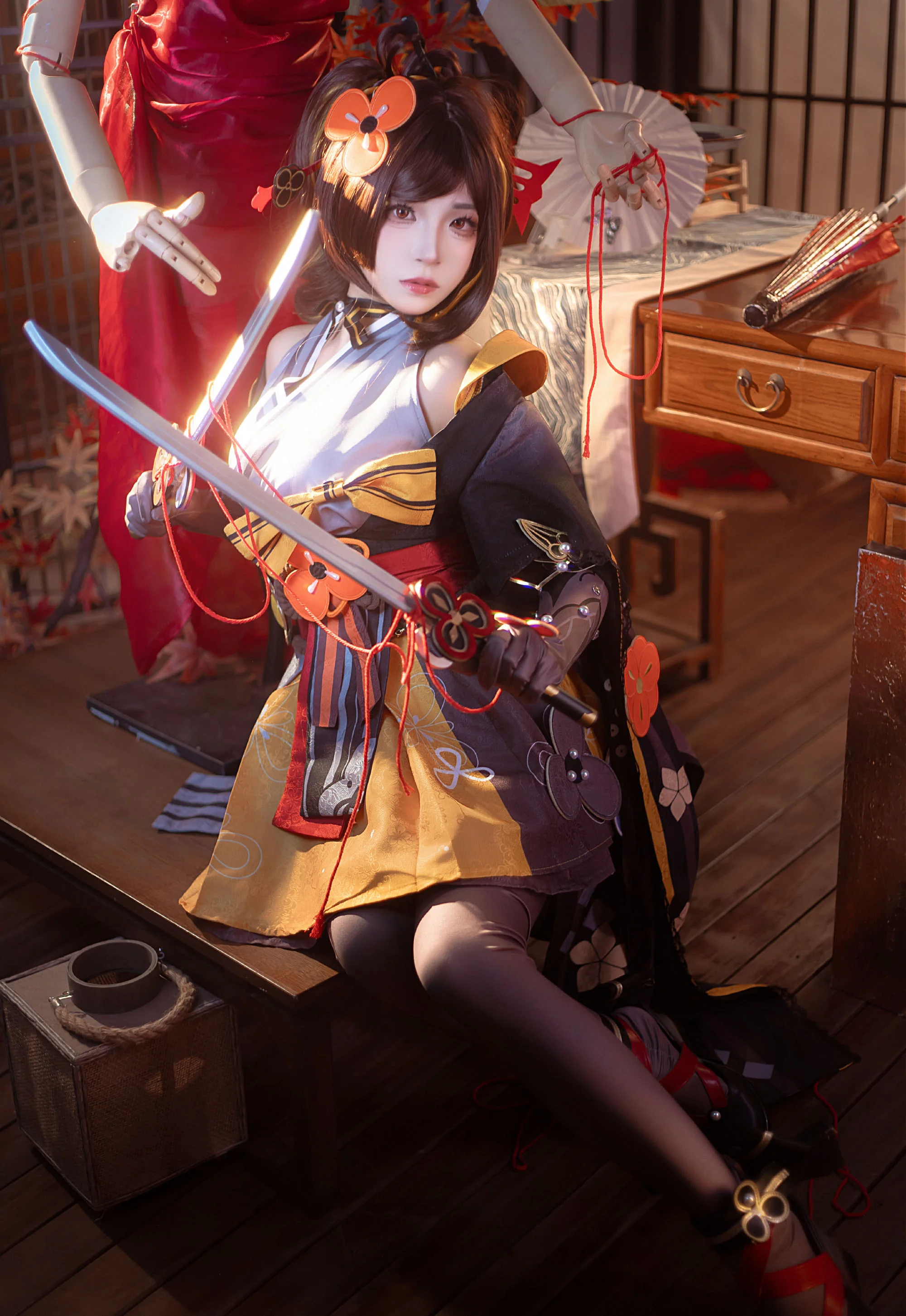 《原神》千织COS写真