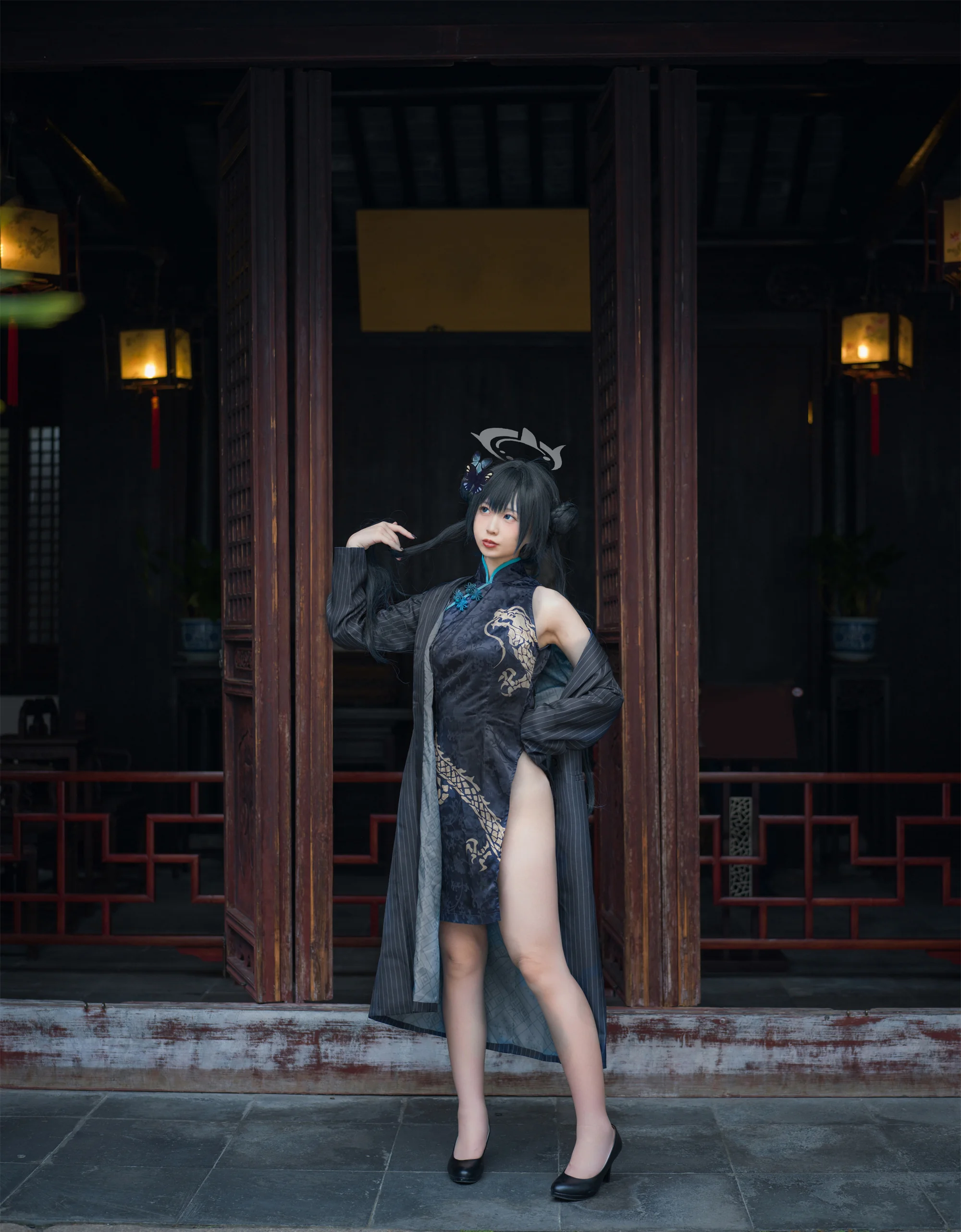 《蔚蓝档案》妃咲COS写真