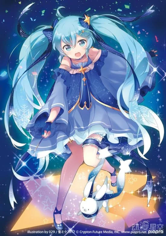 2017年雪初音官方美图赏 Q版小萝莉萌翻人｜高清图片集