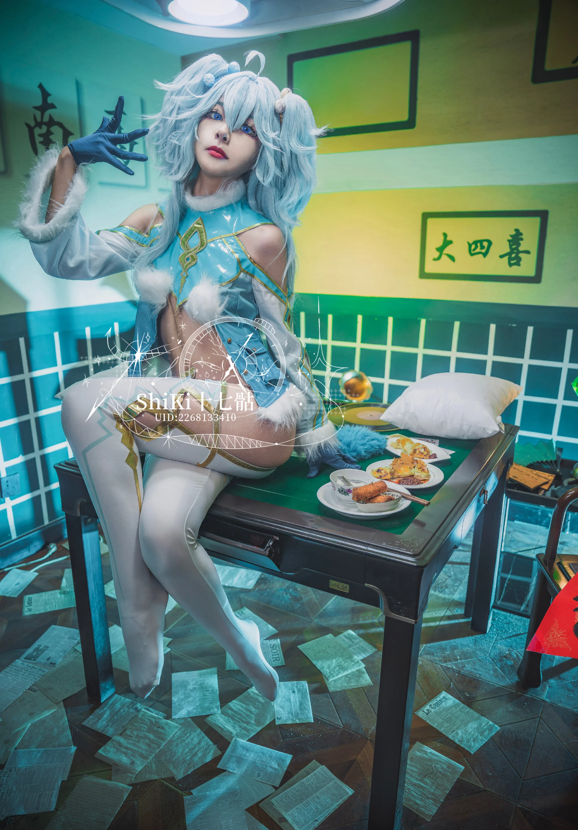 《少女前线：云图计划》芙洛伦COS写真