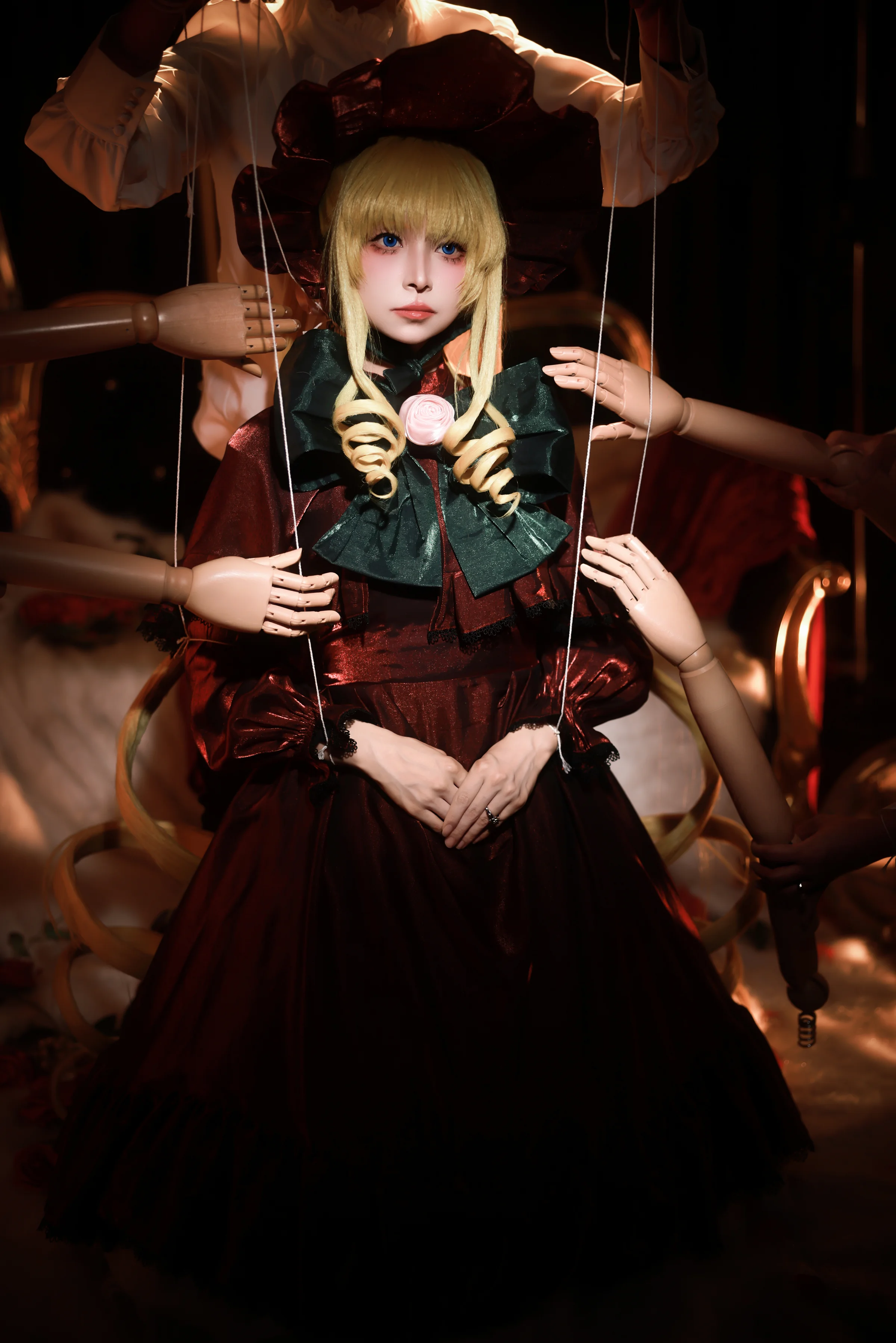 《蔷薇少女》真红&雏莓COS写真