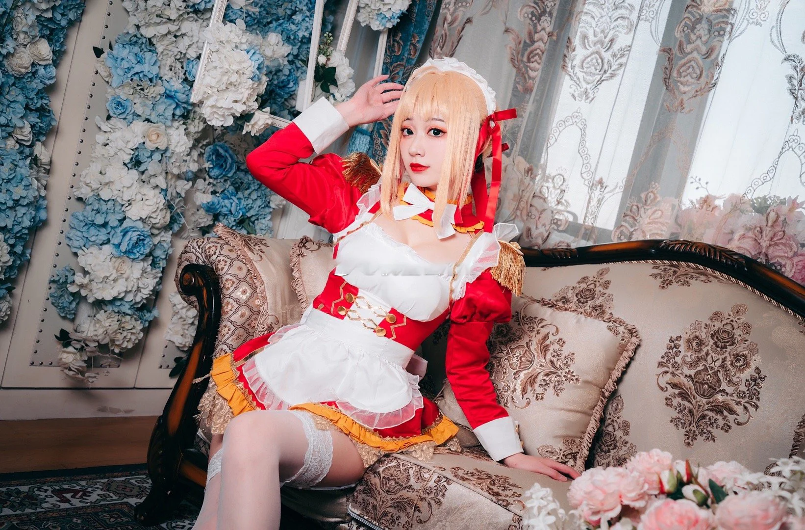 《FGO》尼禄女仆 COS写真