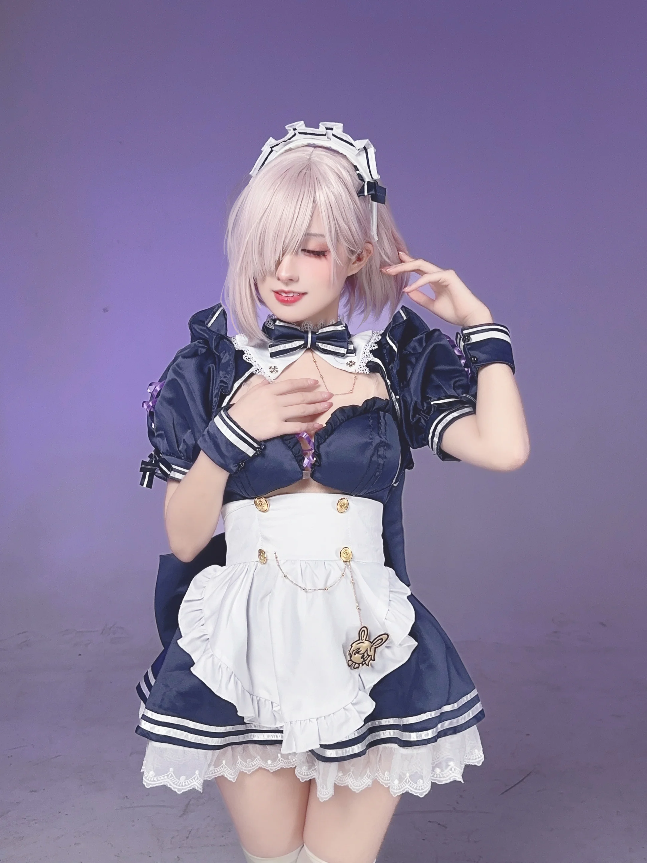 《Fate/Grand Order》玛修女仆COS写真