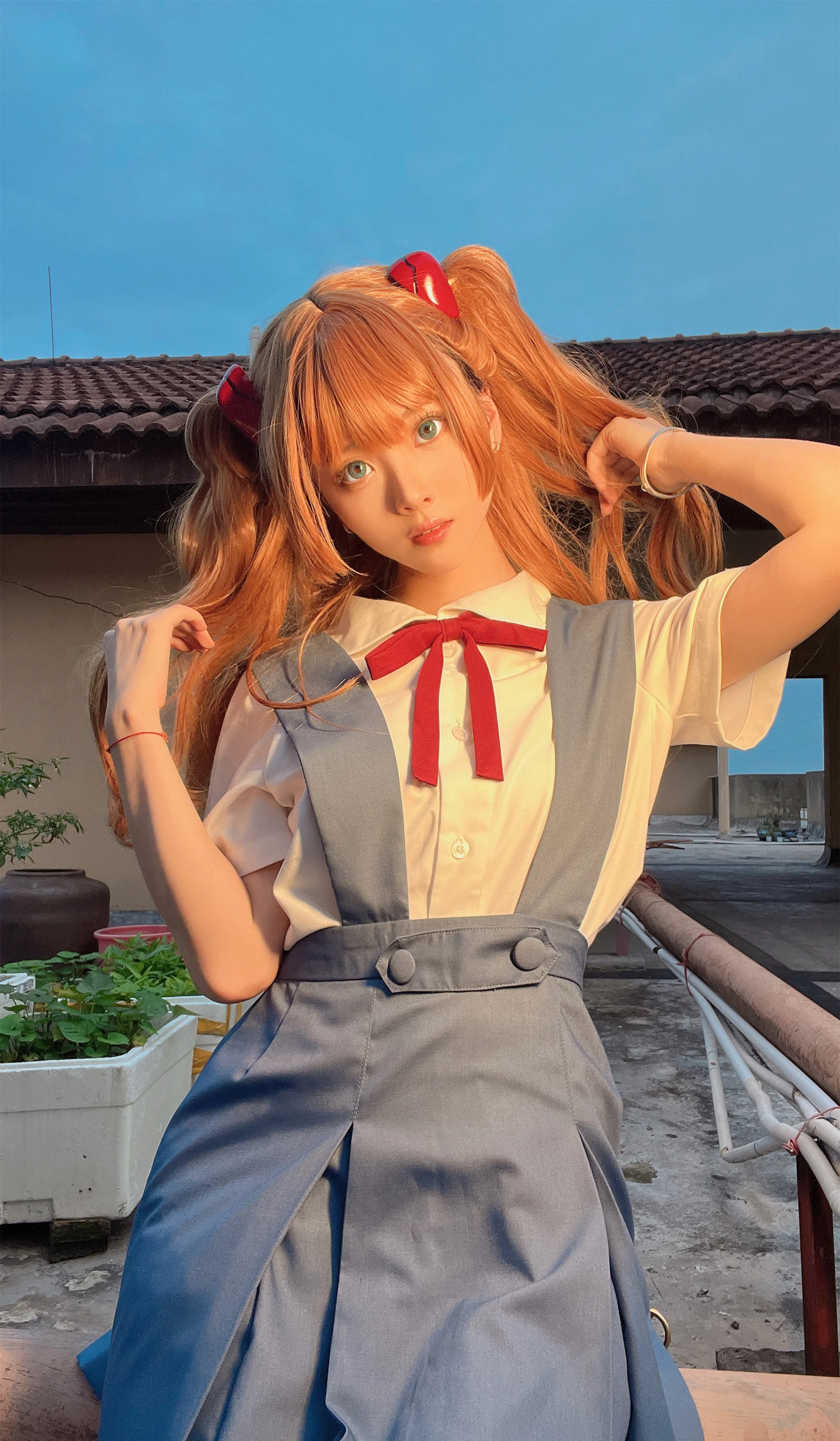 《新世纪福音战士》明日香COS写真