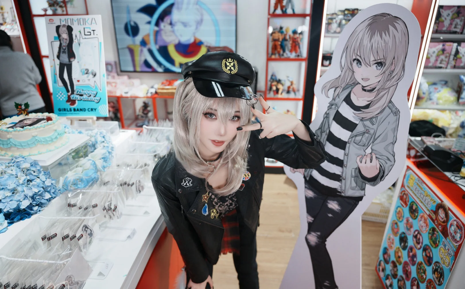 《少女乐队的呐喊》河原木桃香COS写真