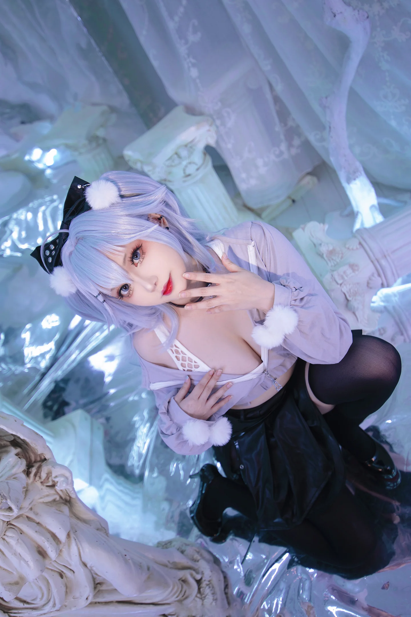 《少女前线:云图计划》芙洛伦COS写真