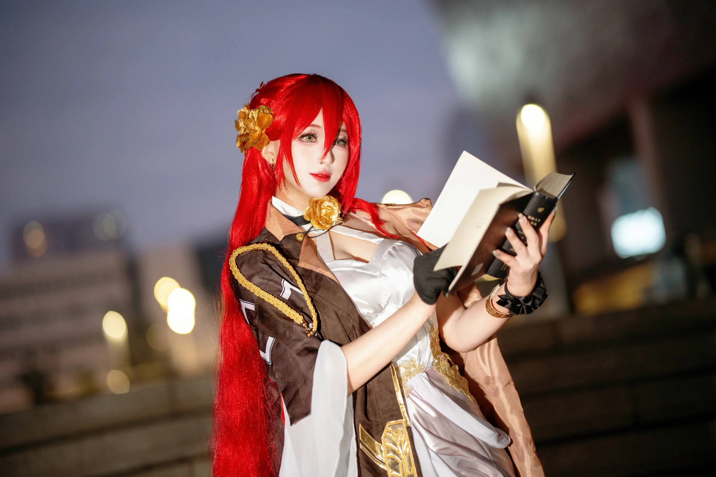 那个红发女人 崩坏星穹铁道 姬子 COS写真