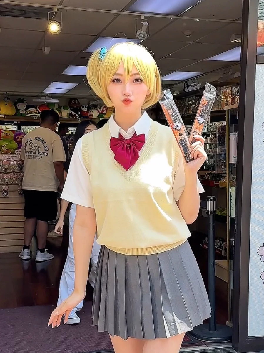 排球少年谷地仁花COS写真