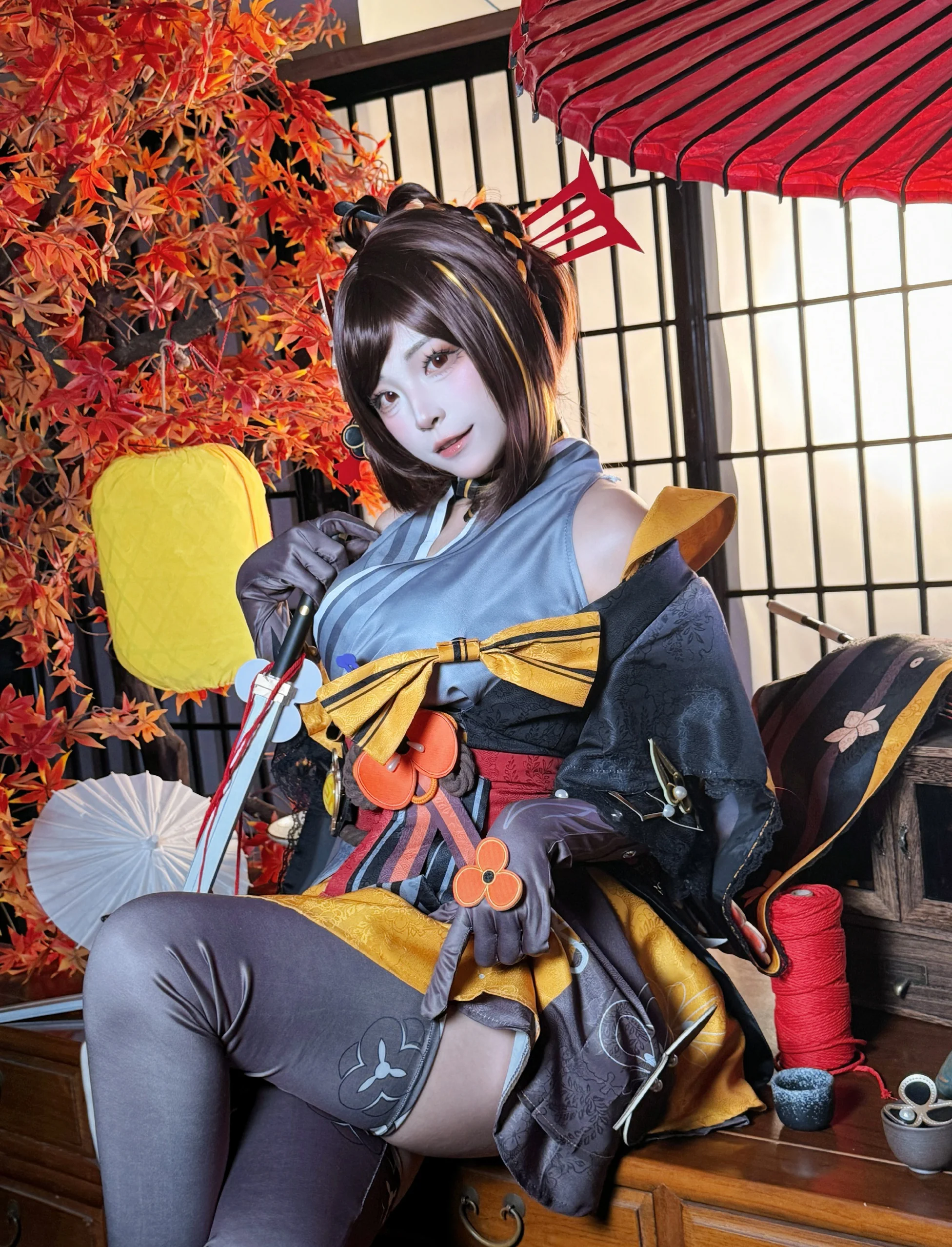 《原神》千织COS写真