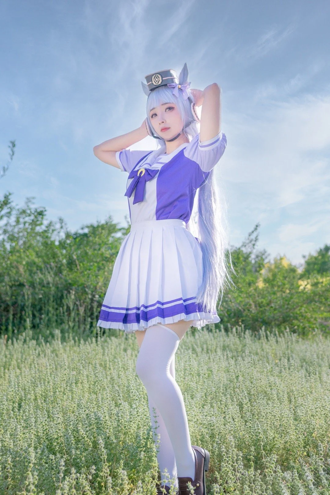 《赛马娘 》黄金船COS写真