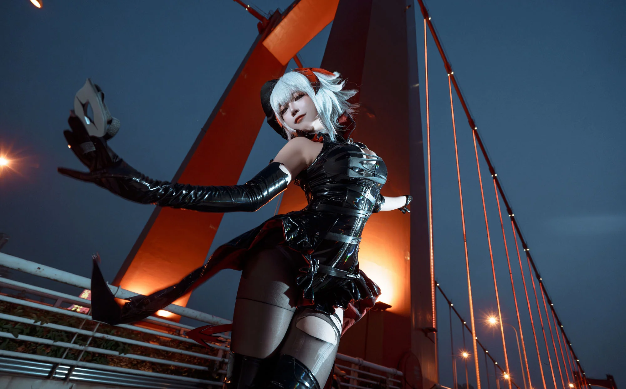 《明日方舟》W怪盗 COS写真