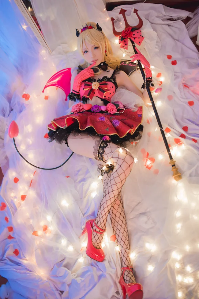 《LOVE LIVE！》绚濑绘里 小恶魔觉醒 COS写真~