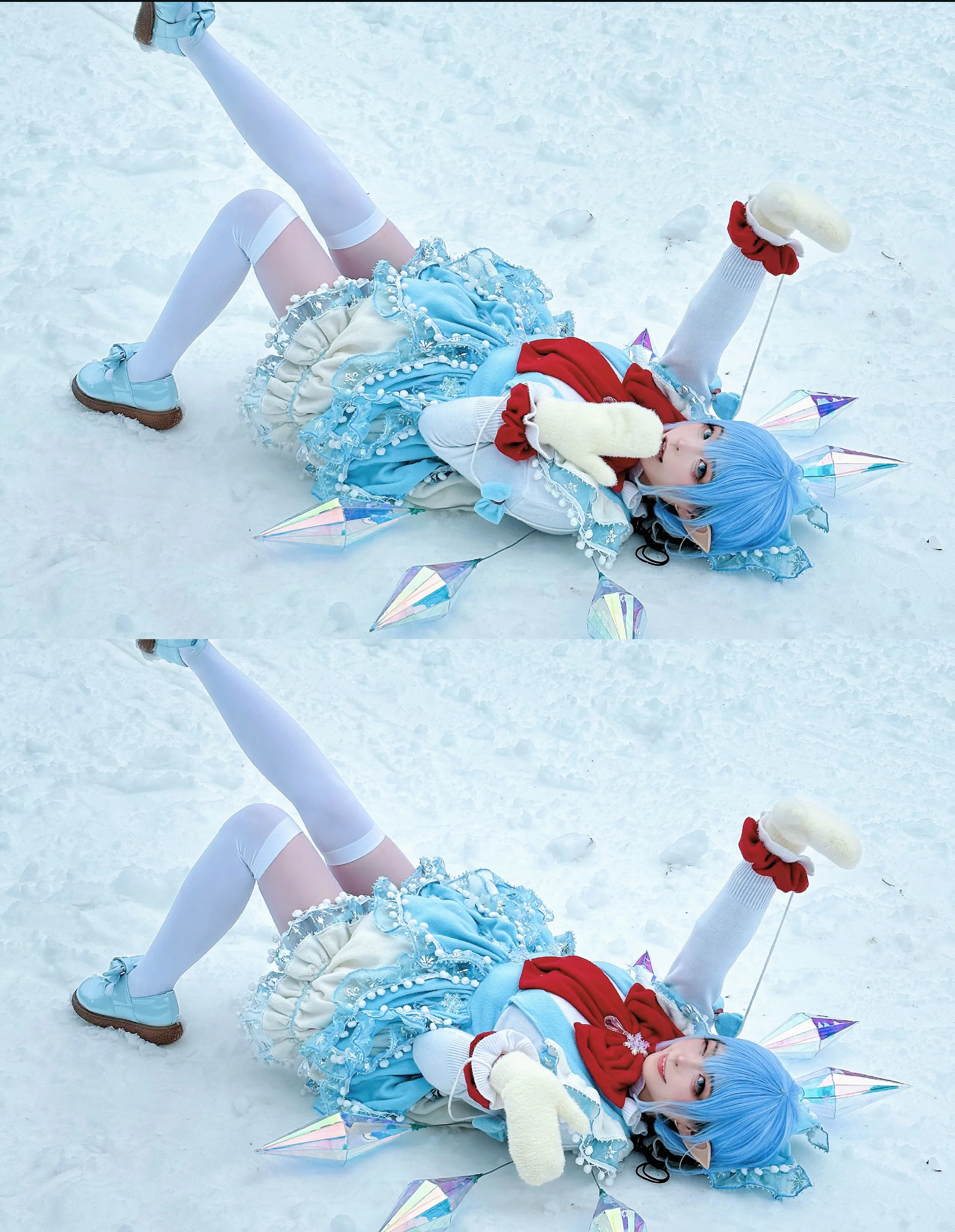 《东方project》琪露诺COS写真