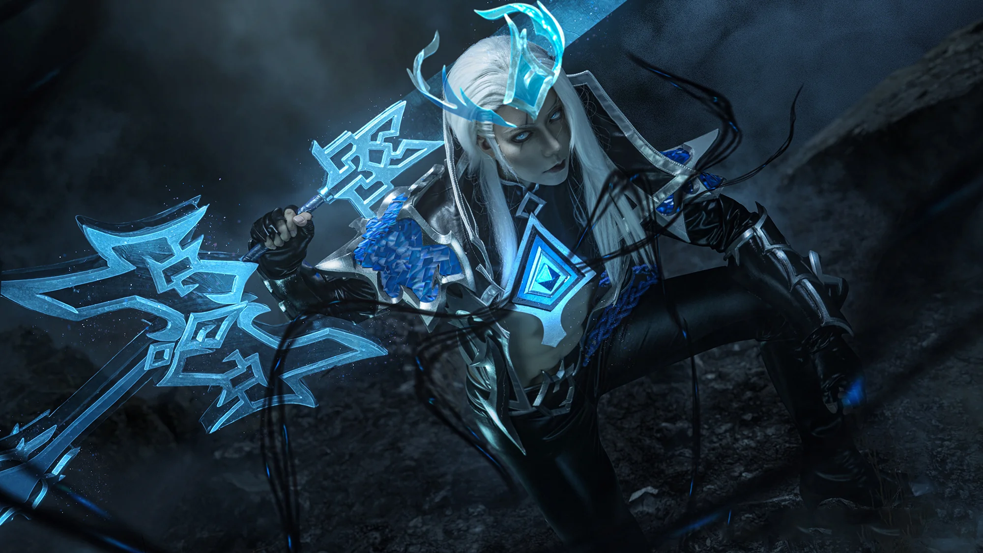 《英雄联盟》edg银龙骑士团COS写真