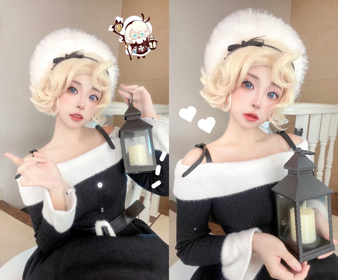 《冲呀饼干人王国 》冰霜女王COS写真