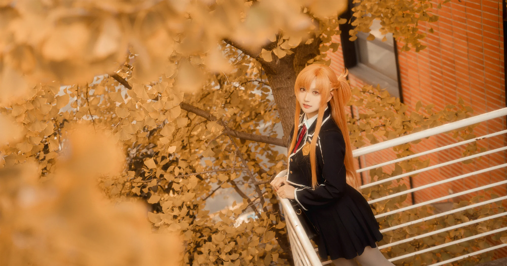 《刀剑神域》亚丝娜COS写真