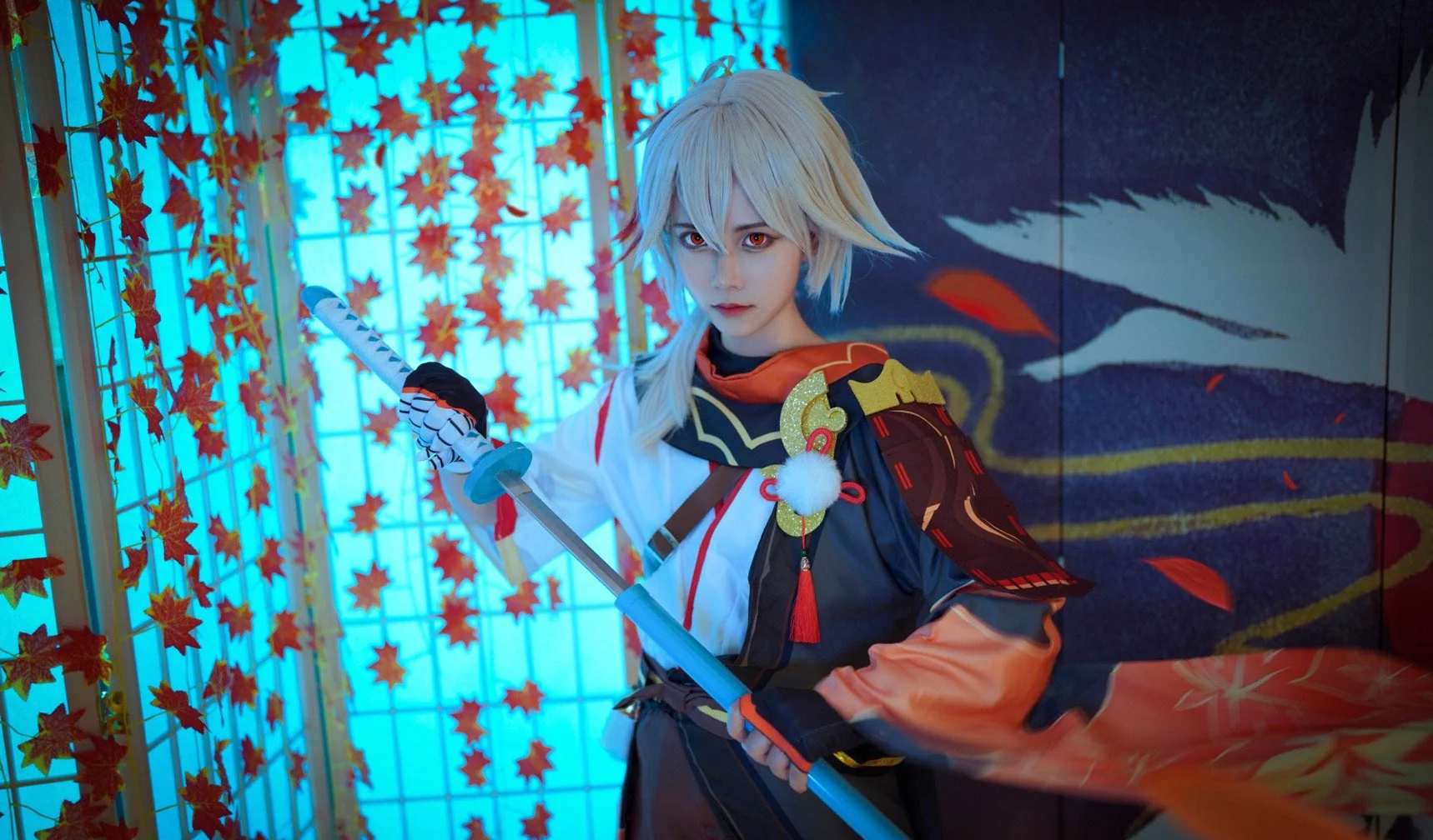 《原神》枫原万叶COS写真