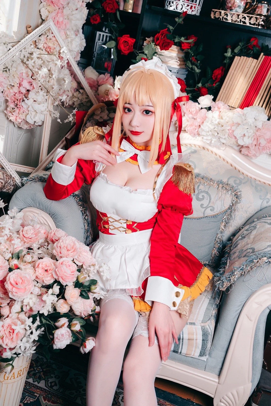 《FGO》尼禄女仆 COS写真
