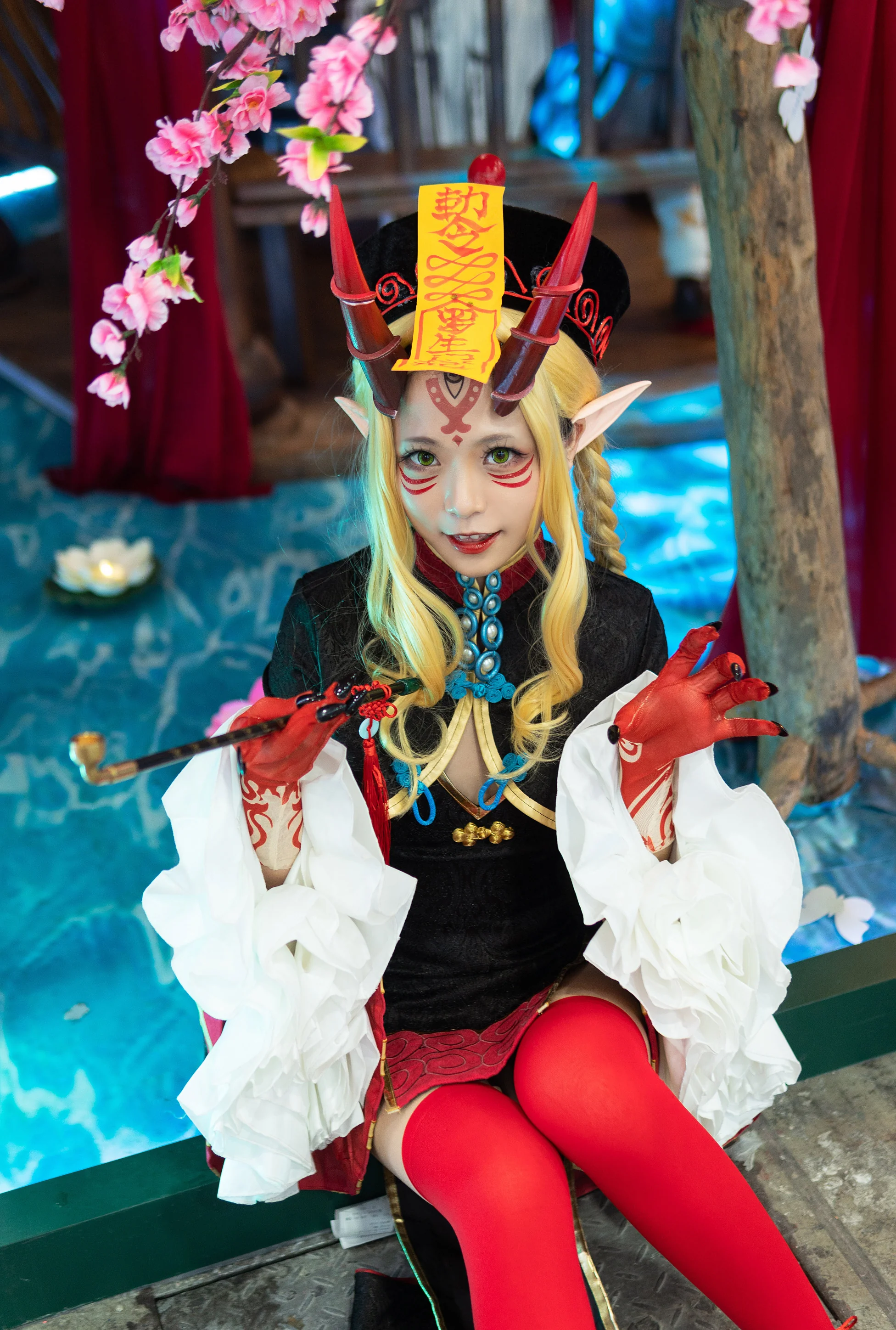 《Fate/Grand Order》茨木童子 僵尸娘COS写真