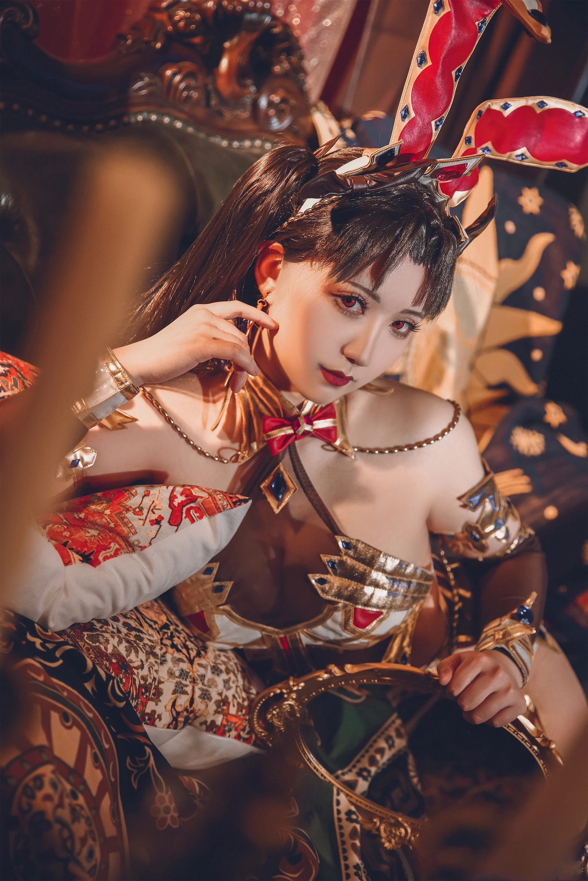 《FGO》伊什塔尔•兔女郎同人COS写真
