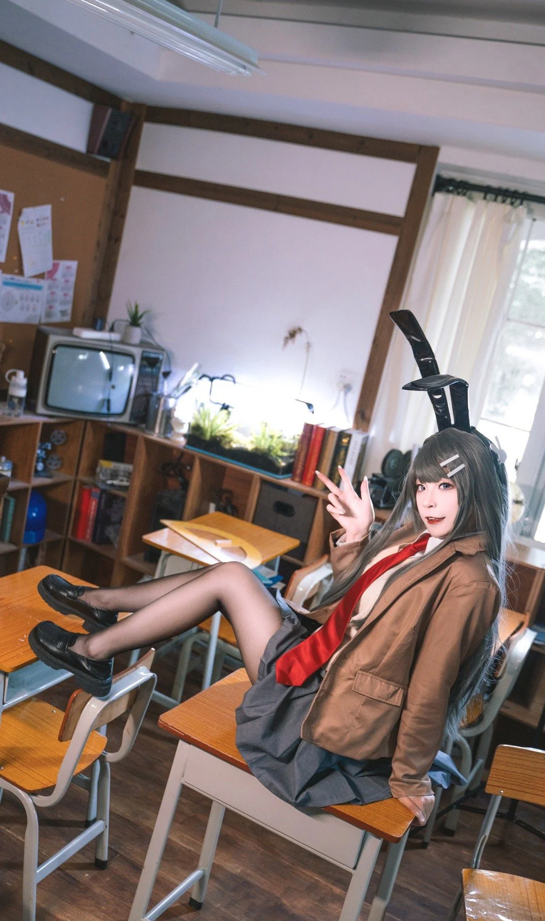 《青春猪头少年系列》樱岛麻衣COS写真