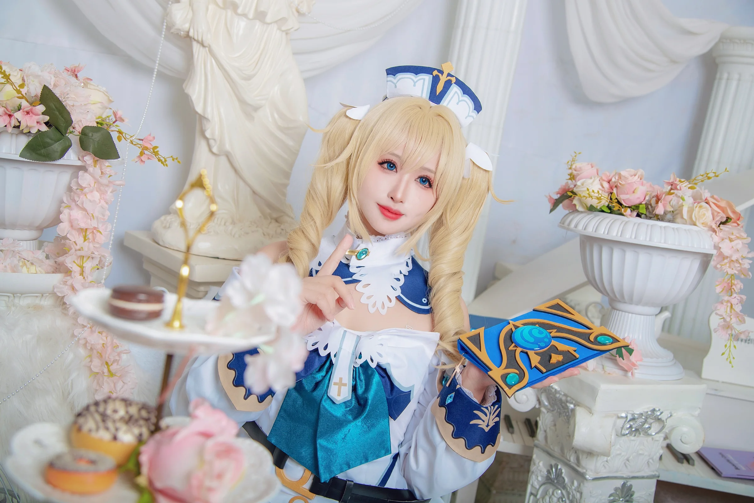 原神COS写真~ 芭芭拉冲呀~！