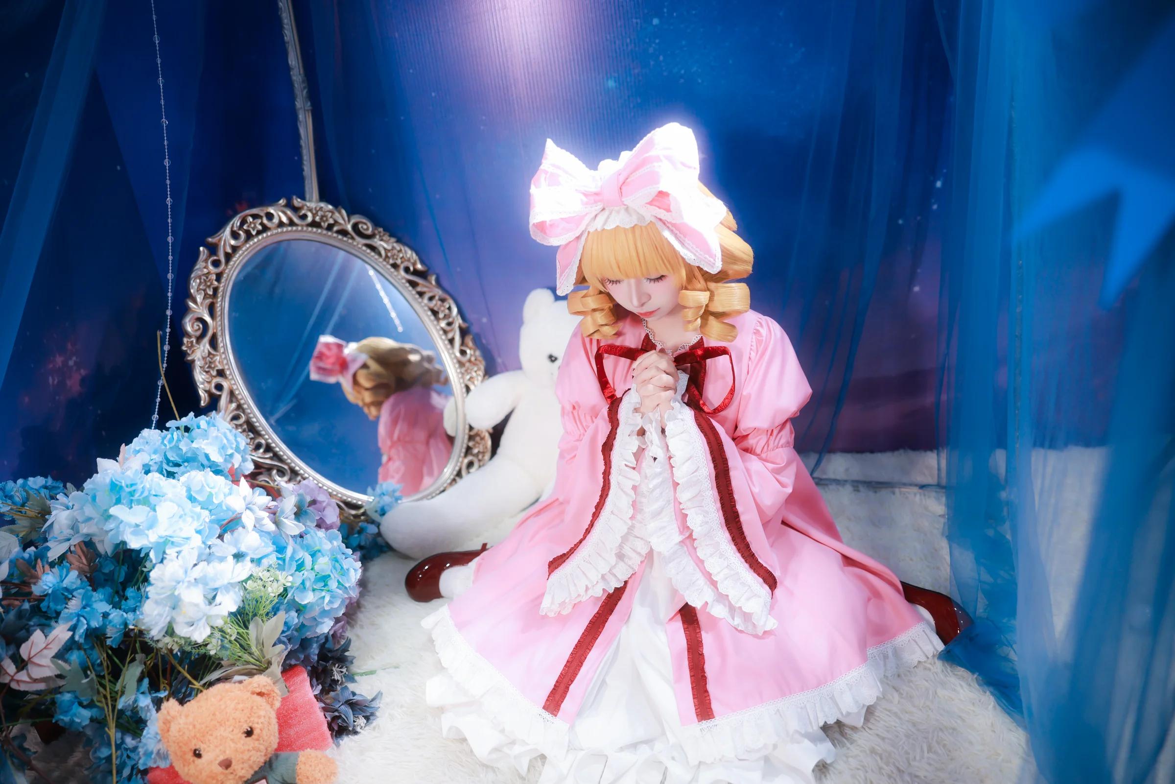 《蔷薇少女》雏莓COS写真