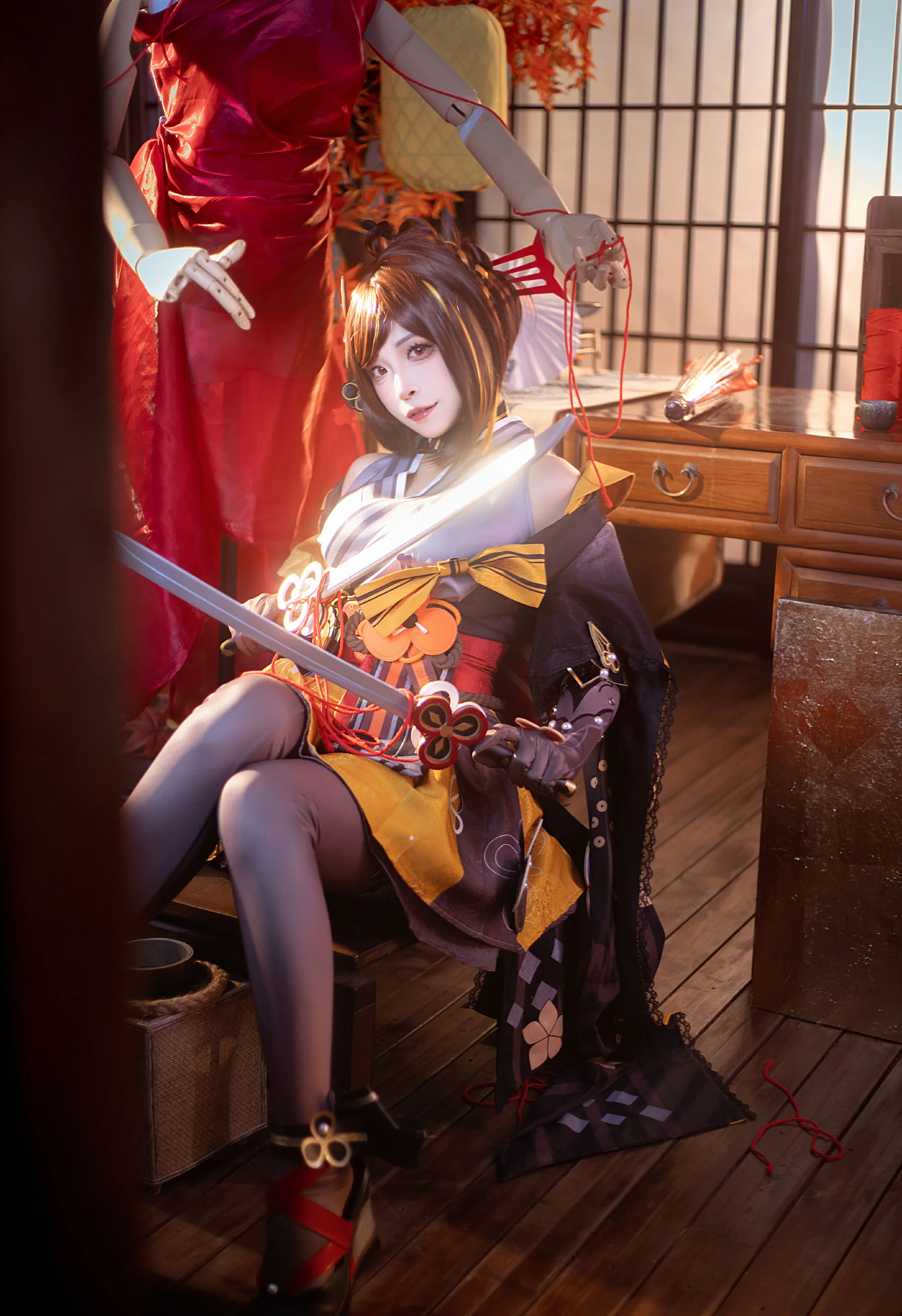 《原神》千织COS写真