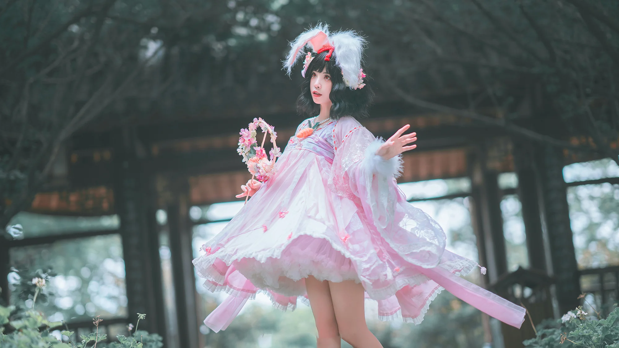 《东方project》因幡帝COS写真