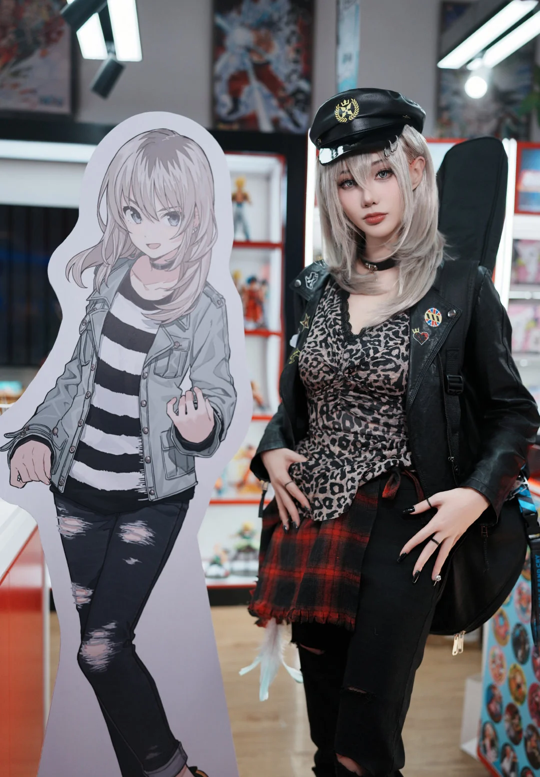 《少女乐队的呐喊》河原木桃香COS写真