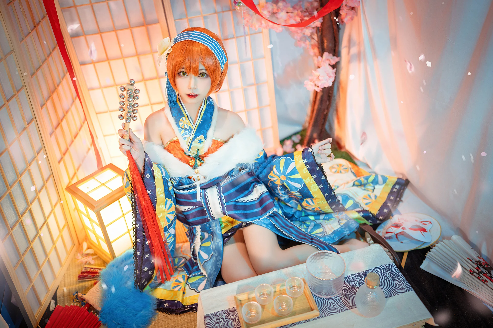《LoveLive!》 ​星空凛正月和服觉醒 COS写真