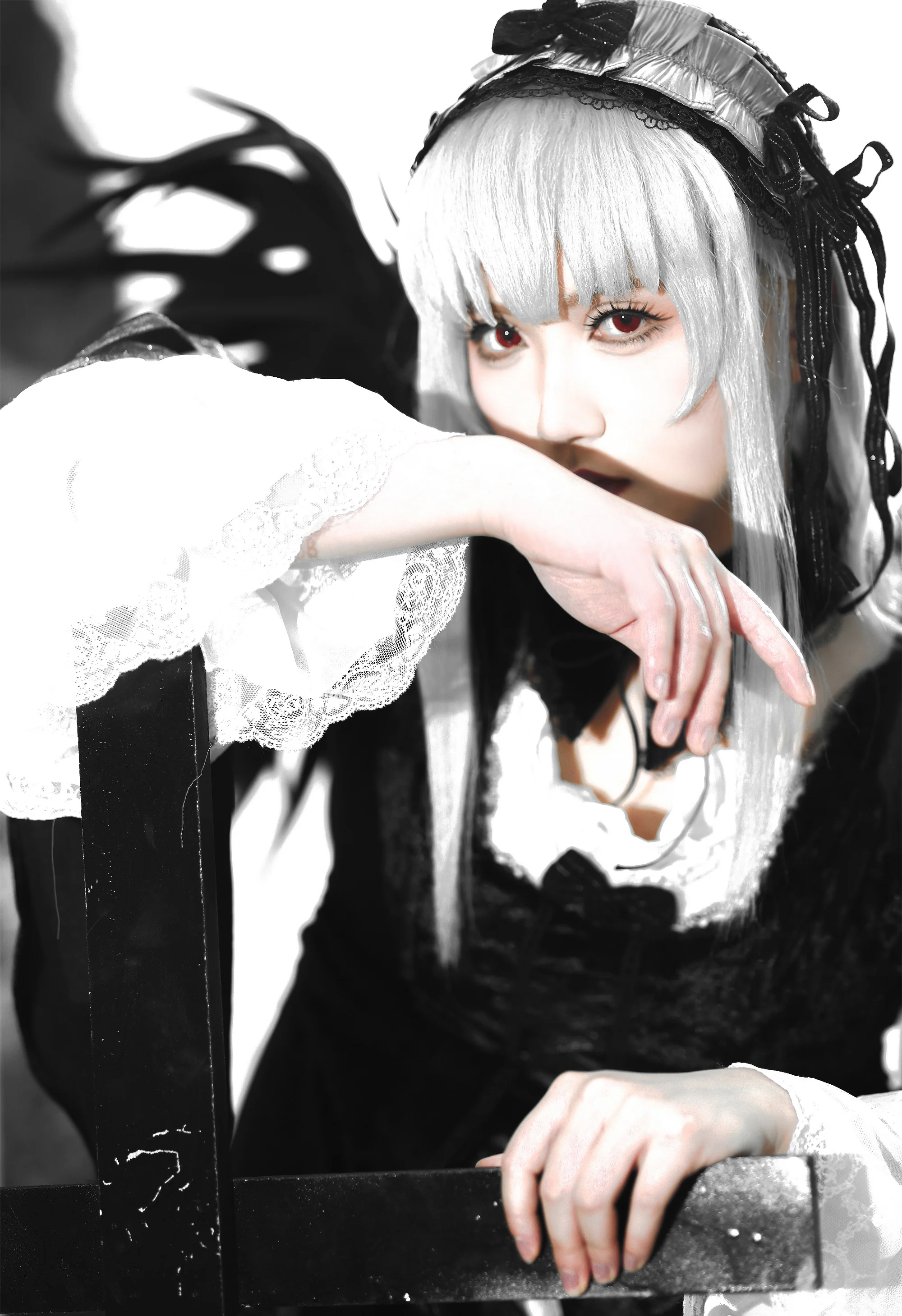 《蔷薇少女》水银灯COS写真