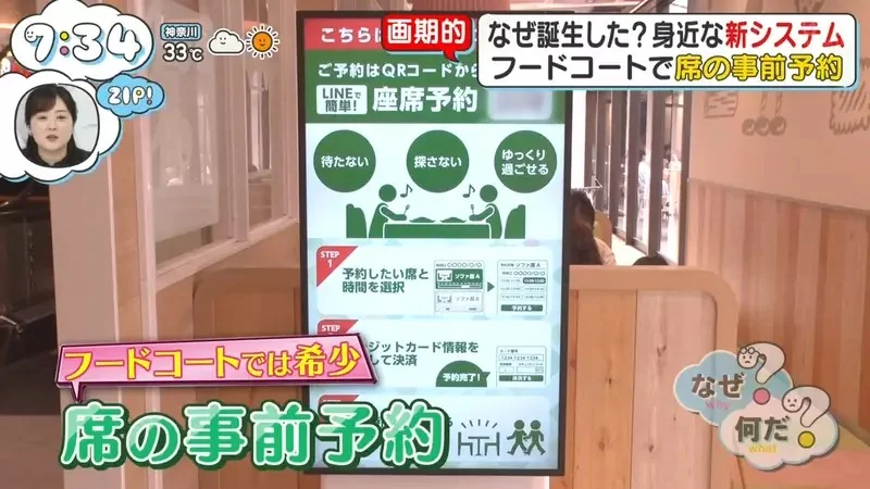 《商場美食街》每次都要找位置很煩人？日本推出訂位服務超方便｜高清图片集