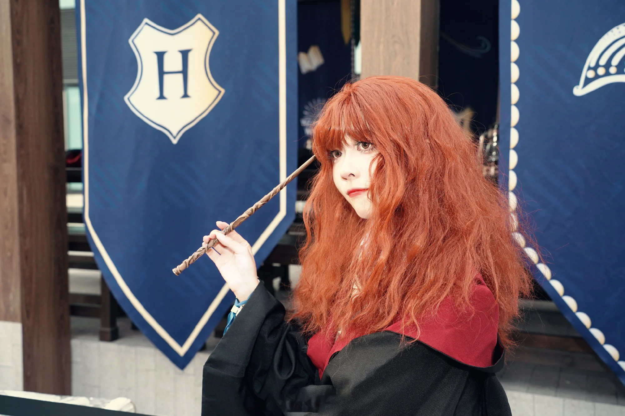 《哈利波特魔法觉醒》赫敏COS写真