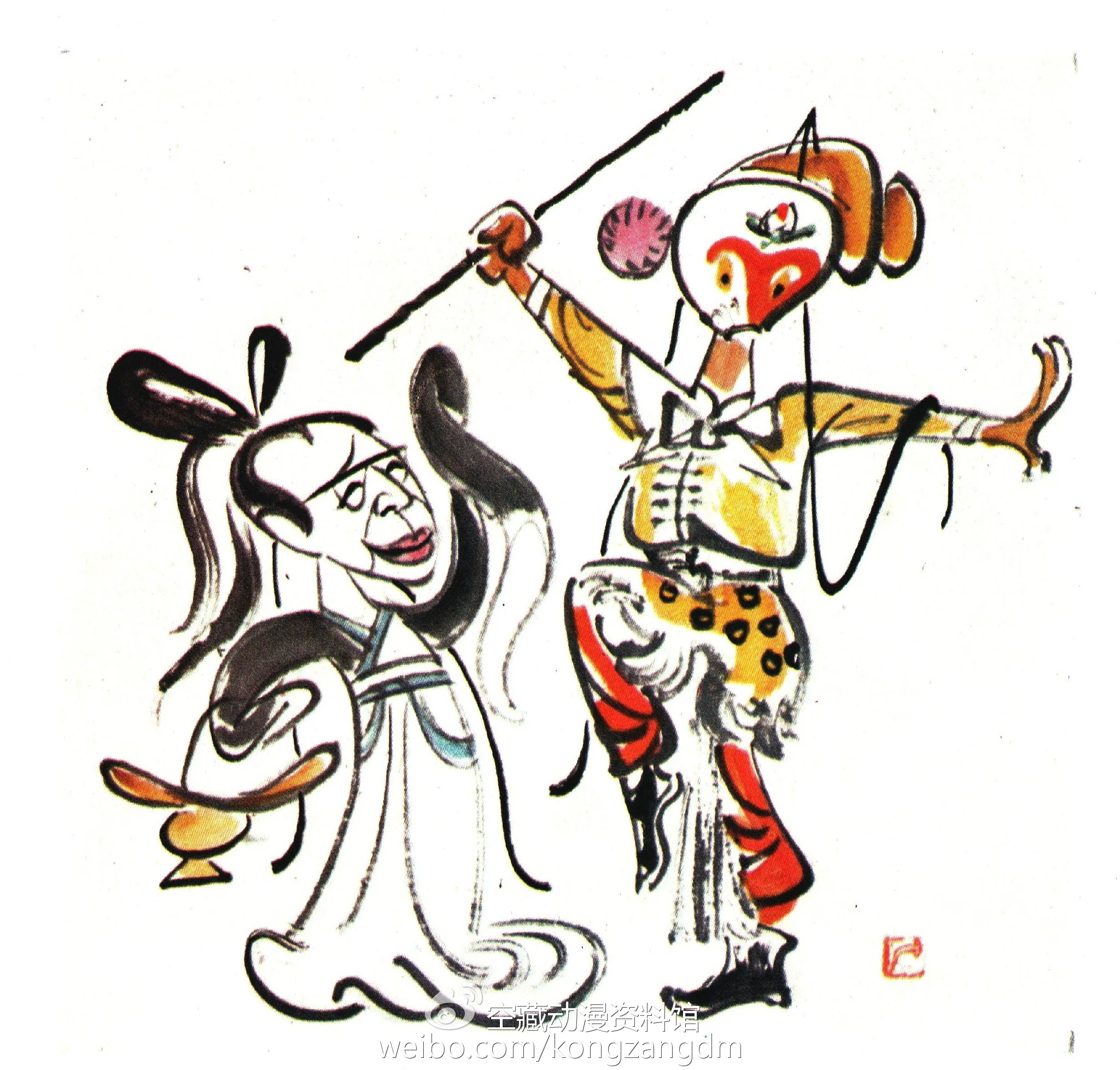 白骨精下马换来哪吒出世——经典动画《哪吒闹海》幕后揭秘｜高清图片集