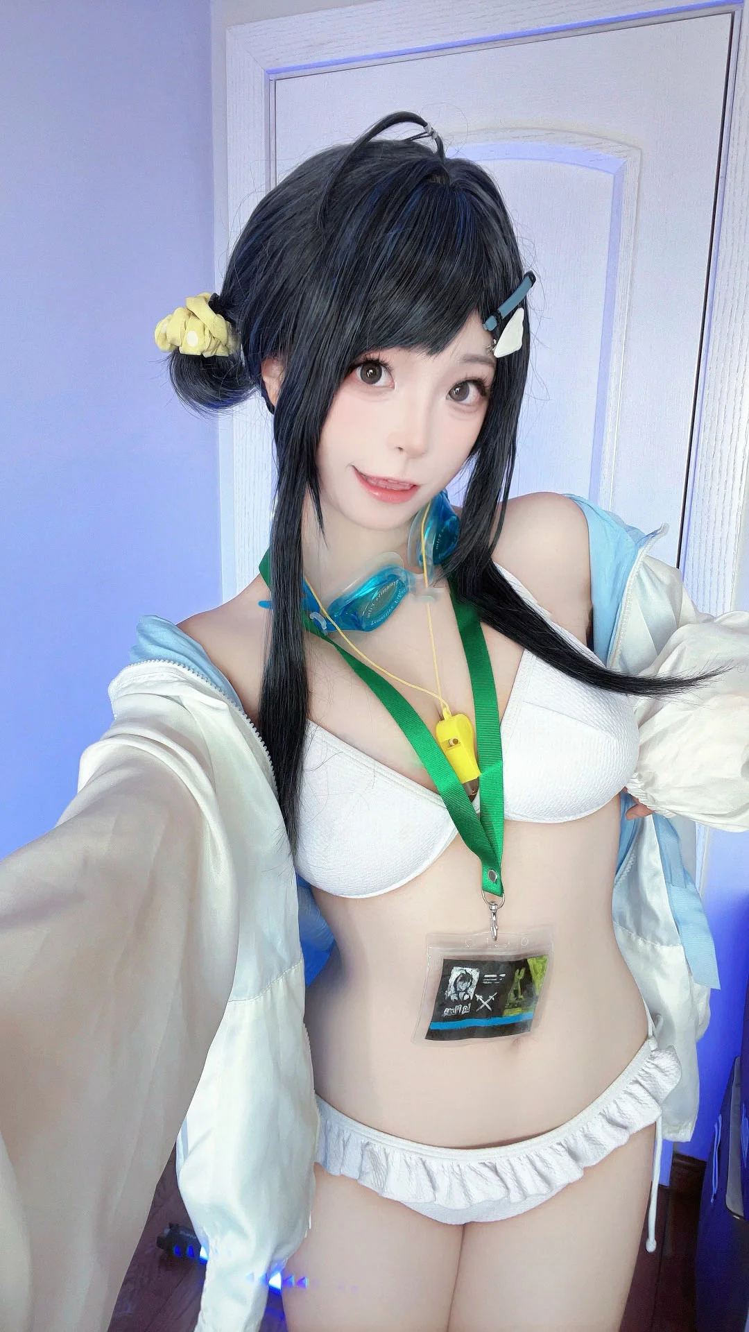 《明日方舟》羽毛笔COS写真